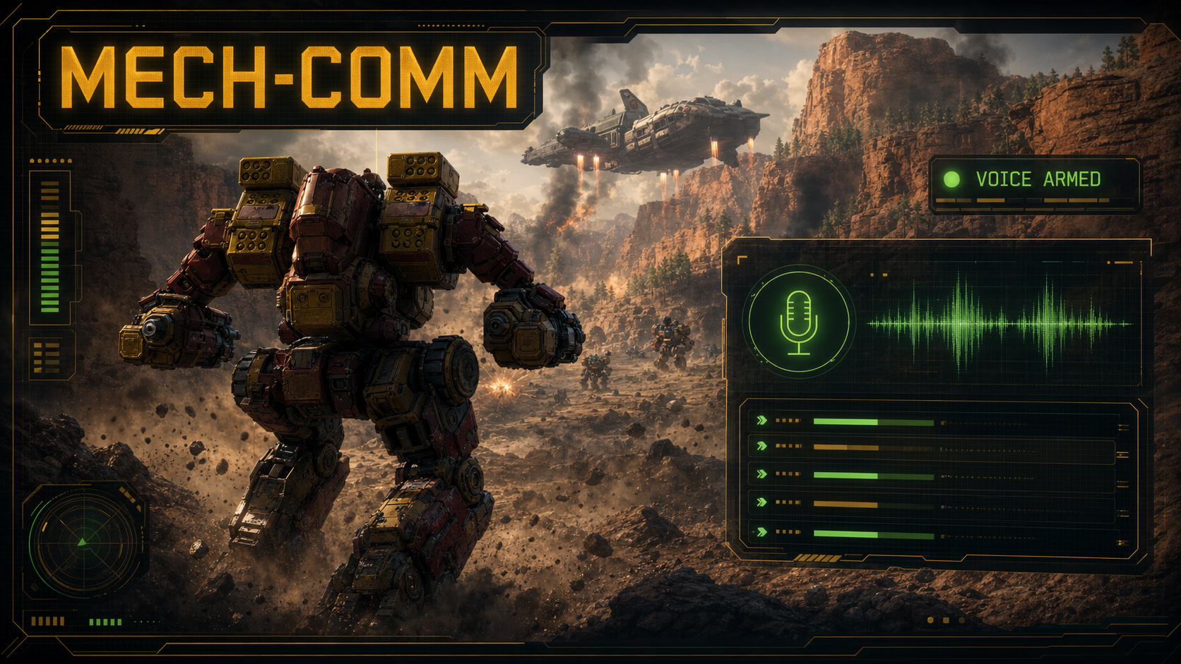 MechComm - голосовое управление мехом